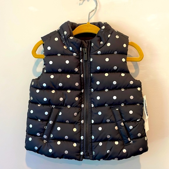 Old Navy Puffy Vest 12-18 months NWT - Picture 1 of 6